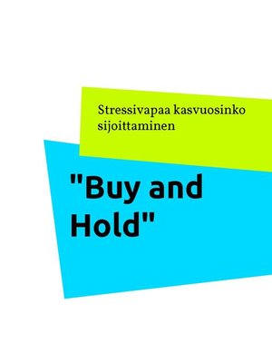 cover image of "Buy and Hold"